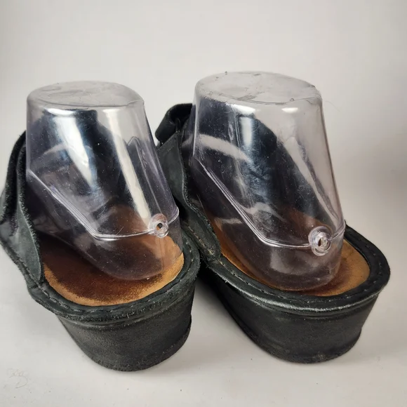 NAOT Women's Sandal 9 EU 40 Black Leather Comfort Casual Slip On Open Toe Shoe - Picture 8 of 10